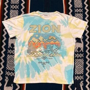 Zion National Park Tye-Dye Tee